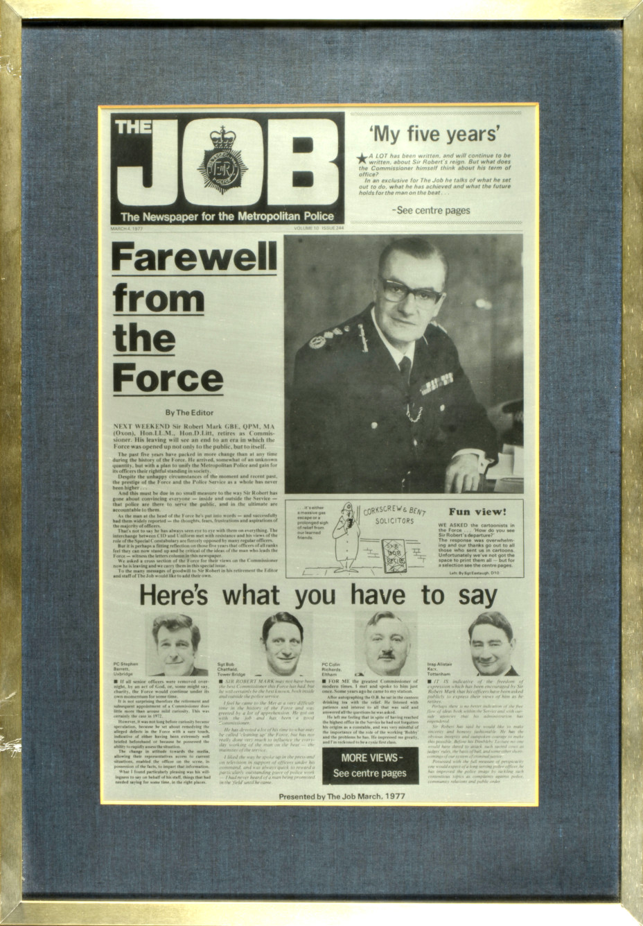 The Job Front Cover